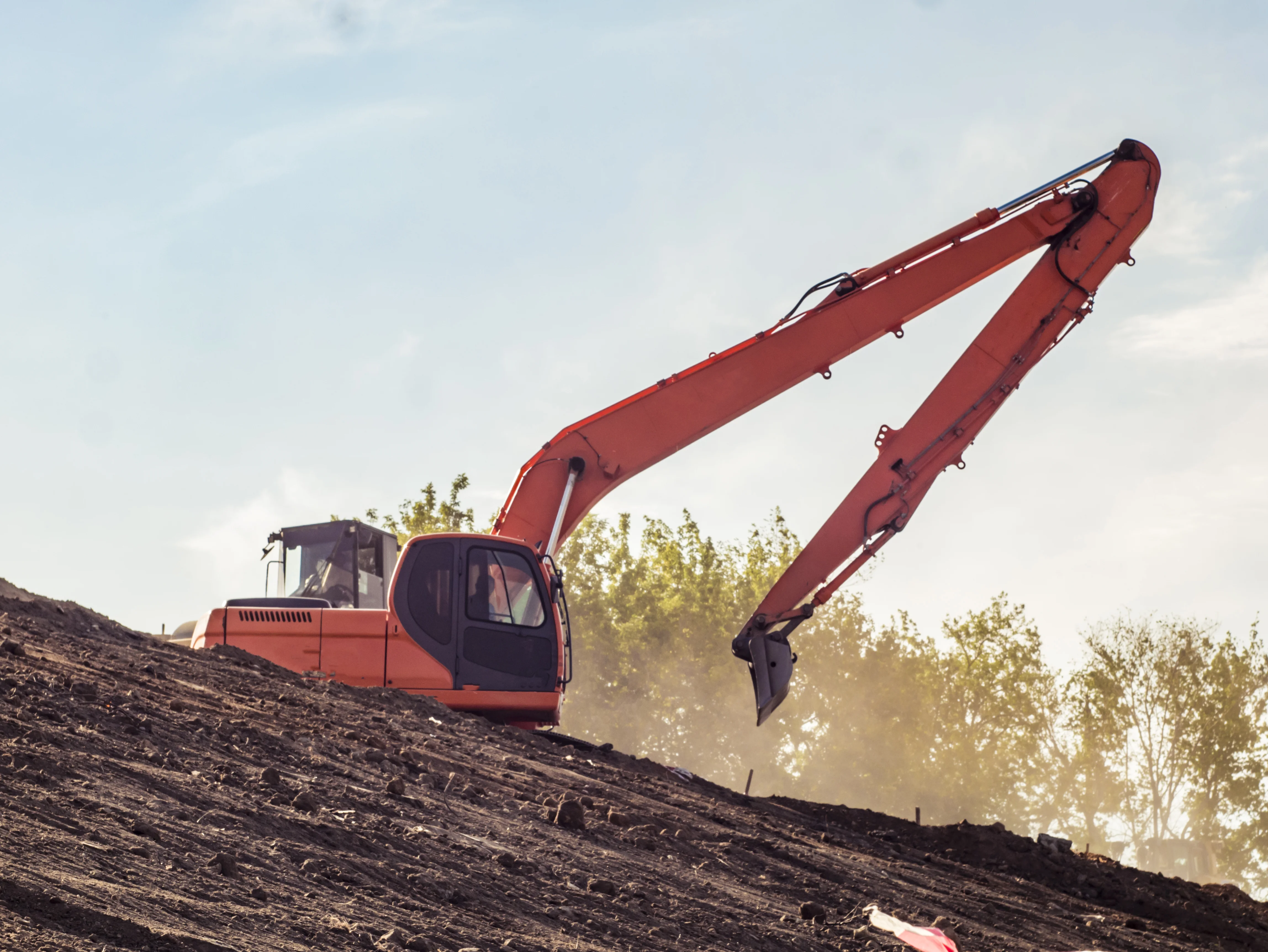 Premium excavator and hillside grading services for Granite Bay estates near Folsom Lake area