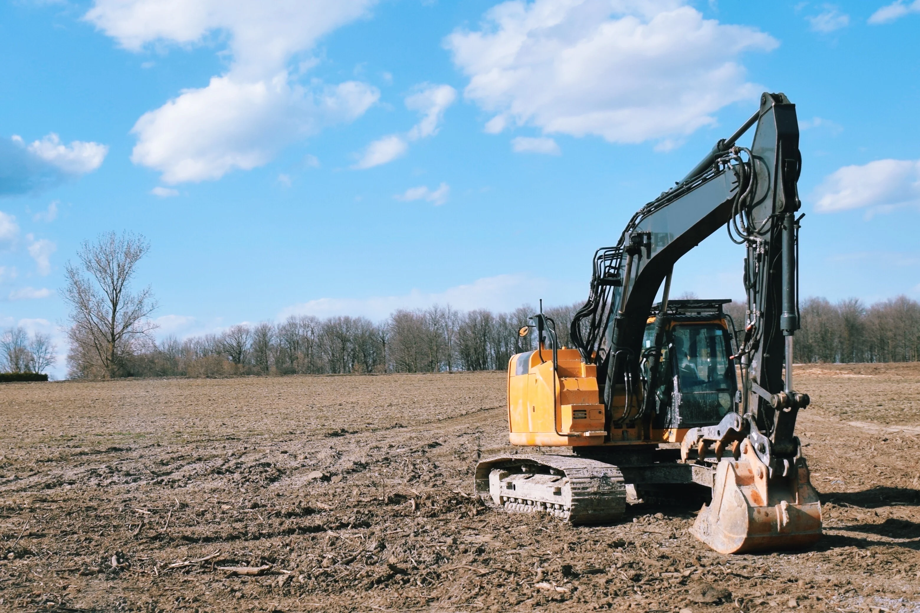 Professional excavator site preparation and land development services in Roseville, Placer County